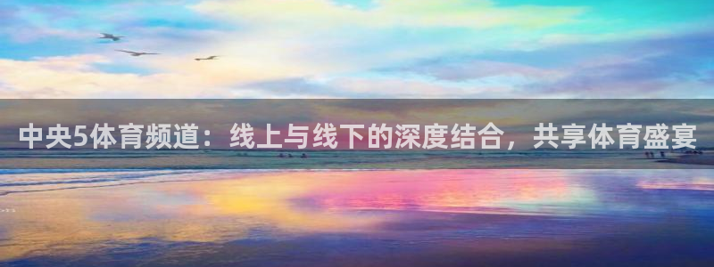 168全国开奖网下载：中央5体育频道：线上与线下的深度结合，共享体育盛宴