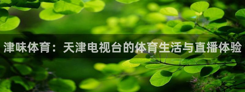 168全国开奖官网查询：津味体育：天津电视台的体育生活与直播体验